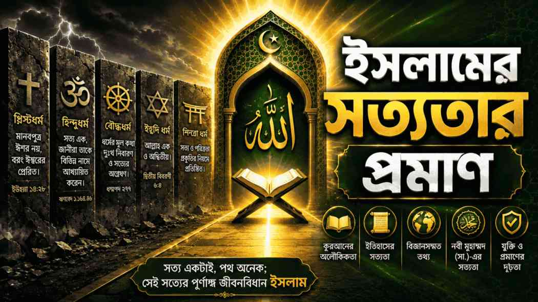 সত্য ধর্ম কোনটা? ইসলামের সত্যতার প্রমাণ কি?
